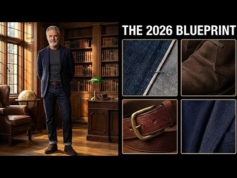 The Only Jeans Guide You Need for 2026: Why Most Men Over 50 Fail at Quiet Luxury | Old money outfit