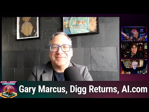 Fun Mustache - Gary Marcus, Digg Returns, AI.com