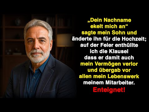 Bei der Feier offenbarte ich das wahre Testament… und das Gesicht meines Sohnes entgleiste sofort.