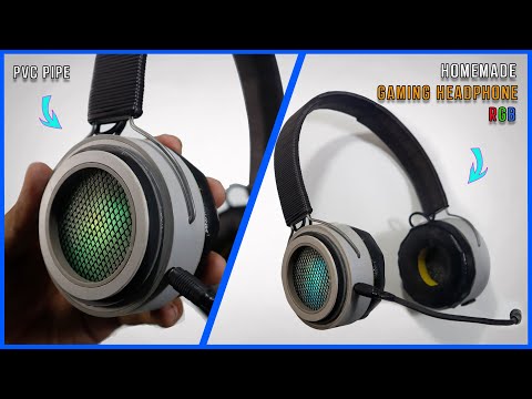 How to make a Gaming Headphone | How to make headphone with PVC pipe | Gaming Headphone