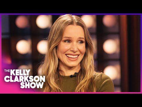 Kelly Clarkson Reacts To Kristen Bell's Hilarious Card From Kids