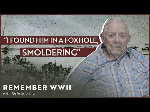 WWII Marine Recounts His Brutal Flamethrower Combat With The Japanese | Remember WWII