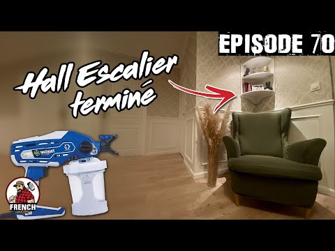 🦇 Rénovation d'une maison abandonnée - EP70 - Hall d'escalier terminé !