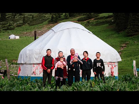 Nomadic Life in Kyrgyzstan Mountains Far From Civilisation