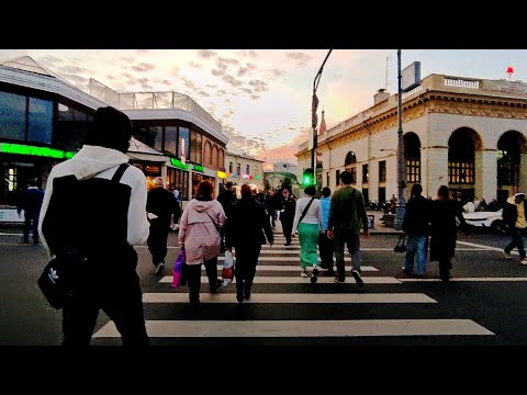 Moscow | От площади Ильича до Таганской площади. Вечерняя прогулка | Lofi Jazz для релаксации