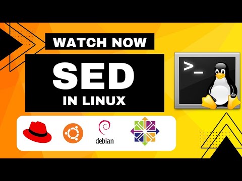 Mastering SED command in linux