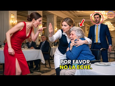 El Millonario Quedó Helado Al Ver A La Mesera Hacer Esto Con Su Madre Con Alzheimer, 3s Se Acercó…