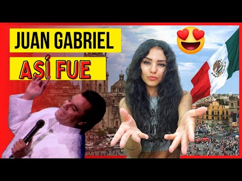 🇲🇽 Juan Gabriel - Así Fue (REACTION!) (En Vivo [Desde el Instituto Nacional de Bellas Artes])