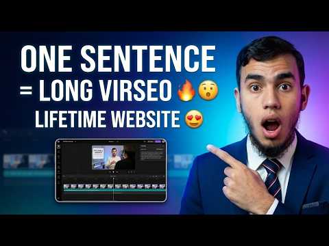 An incredible AI tool for producing long videos in minutes 🔥😯