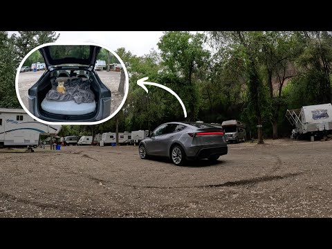 [挑战] 焕新Model Y首次3天2晚远途车宿!