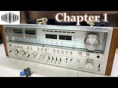 DR #42 - Pioneer SX 1980 Classic Audio Receiver Restoration - Chapter 1