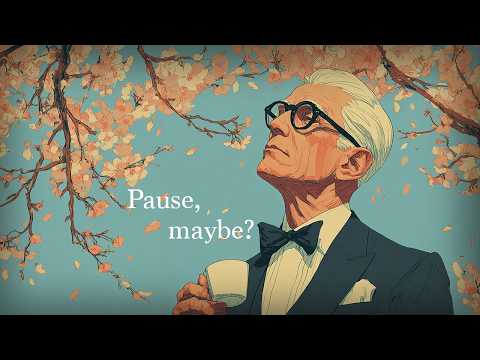 Coffee Beneath the Cherry Blossoms