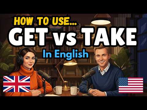 How to Use GET vs TAKE in Everyday English | Daily English Conversation Tips