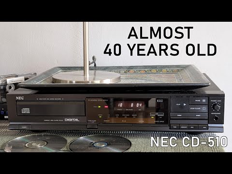 Fixing up a grimey old CD player (NEC CD-510)