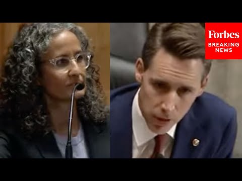 Hawley Tells Biden Judicial Nom He Thinks She's Pretending Not To Know Case Law To Avoid Answering