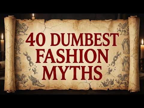 40 Weirdest Fashion Myths History Completely Lied About
