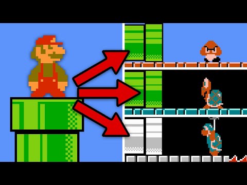 Entrance Randomizer in Super Mario Bros.