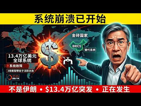 我预测了伊朗战争 —— 现在我正在预测接下来会发生什么崩溃（而且不是中东） | 姜雪勤分析