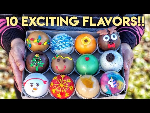 HOT CHOCOLATE BOMB EASY TUTORIAL !10 Exciting Flavors!Chef Aishwarya!DIY Christmas Gift!