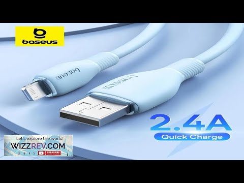 Baseus TPE 2.4A Fast Charging USB Cable for iPhone 14 13 Pro