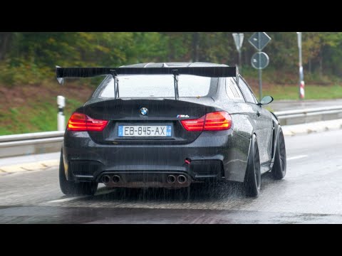 Cars Leaving Nürburgring Tankstelle!