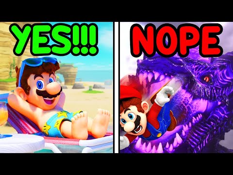 Ranking Mario Odyssey Kingdoms If They Were REAL