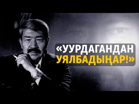 «Уурдагандан уялбадыңар!». Садырбаевдин сатылбаган акыйкаты