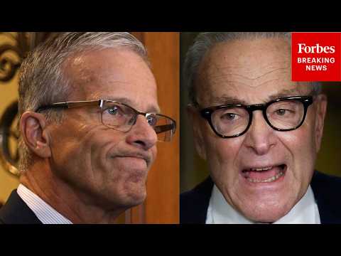 BREAKING: Schumer Leads Press Conference Excoriating SAVE America Act Ahead Of Vote