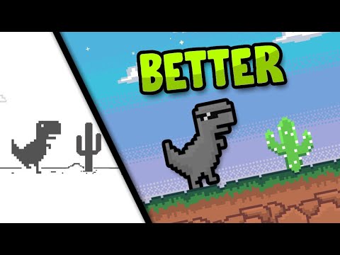 I Made the Chrome Dino Game BETTER