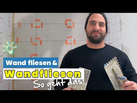 Laying wall tiles yourself! These are tips from a tiler! || ToolGroup