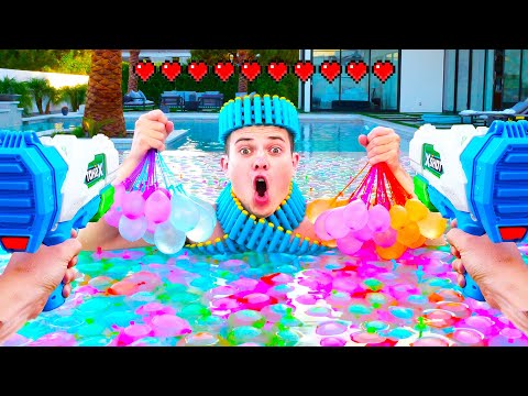 Nerf War: Water Balloon Battle