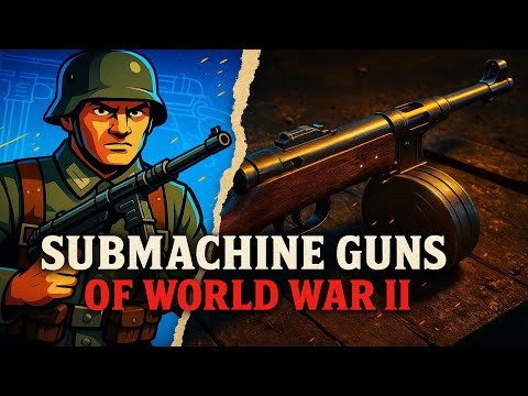 10 Submachine Guns That Dominated World War 2
