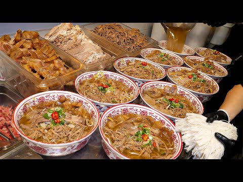 쌀국수 끝판왕!! 9평 매장에서 한달 고기만 1200kg 완판? 역대급 고기 폭탄 또간집 1등 쌀국수집 Craziest Beef Noodles / Korean street food