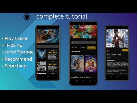 movie app flutter tutorial | flutter movie app using tmdb api | flutter complete project | [SOLD]