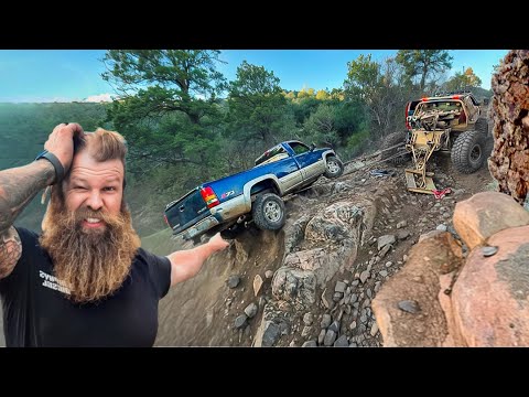 Hunter Dangling Off A Cliff In Arizona | Extreme Rescue