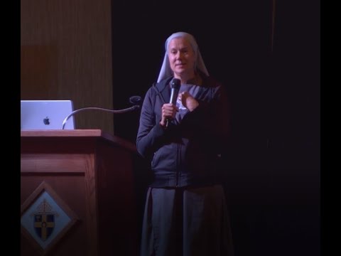 Sister Miriam James Heidland, SOLT at Eucharistic Conference