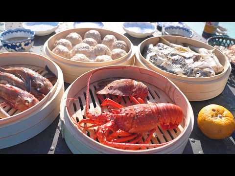 蒸篭（せいろ）で彩る 新年の漁師料理｜底引き網漁の幸