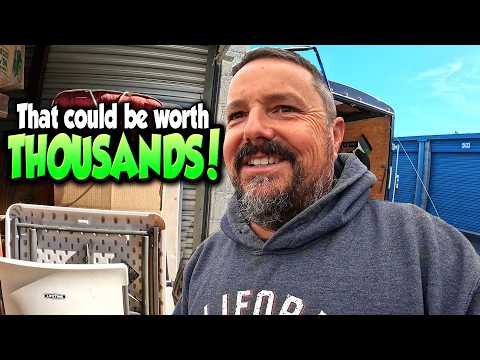 I paid exactly ONE DOLLAR for this storage unit - And it's the BEST in a LONG TIME!