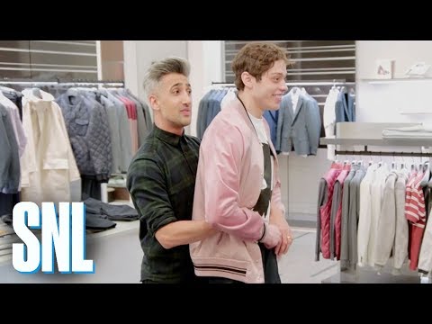 Queer Eye's Tan France Takes Pete Davidson Shopping - SNL