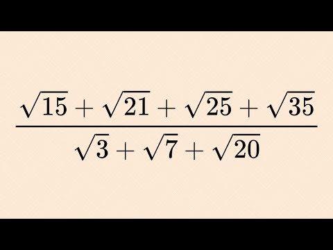 USA | A Nice Square Root Algebra Problem | Math Olympiad