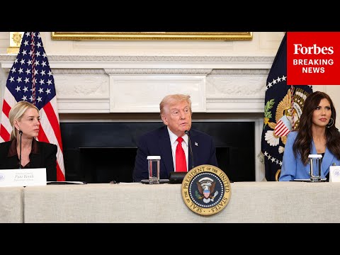 BREAKING NEWS: Trump, Bondi, Noem & More Hold Roundtable On Antifa At The White House