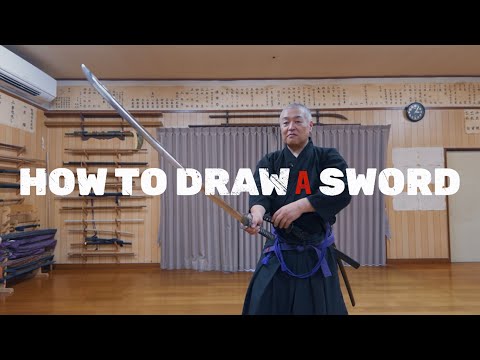 How to Draw & Sheath a Katana Like a Samurai!
