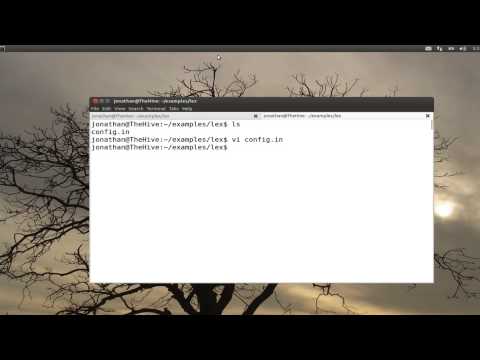 Part 01: Tutorial on lex/yacc