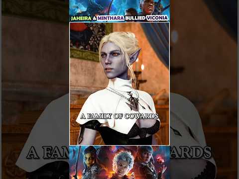 Minthara roasts Viconia and her family I Baldur's Gate 3
