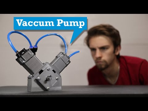 The 3D Printed Vacuum Pump (literally) SUCKS!