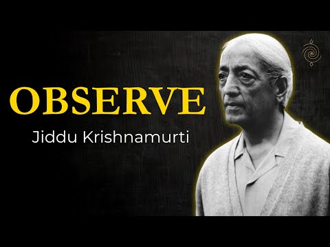 Krishnamurti - You Can't Silence What You Won't See