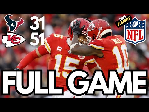 Chiefs Erase 24-Point Deficit!!! (2019 Divisional Round vs Texans)