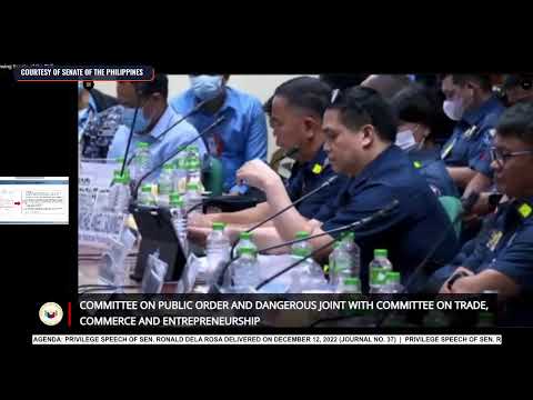 Senate hearing on multi-billion shabu mess