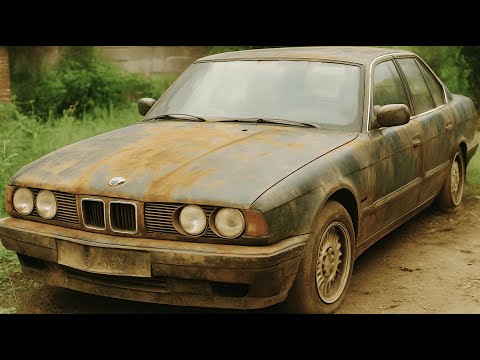 BMW 5 Series Restoration Project | Full Transformation From Scrap to Clean!