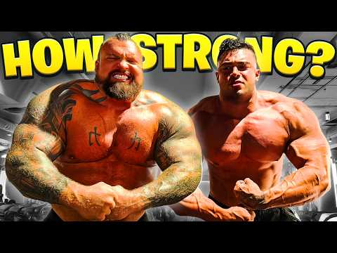 EDDIE HALL vs 21YR OLD Genetic FREAK!